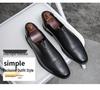 Herren Modische Koreanische Slip-On Lederschuhe, Lässig bis Formell, Spitze Zehenpartie