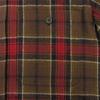 Used Eddie Evans Check Shirt 9921 326821 Y788B 7832 M Brown Khaki Tight 13AW Eddie Smarin Wool Red Men's from Japan