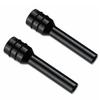 2Pcs Aluminum Universal Car Interior Door Lock Stick Knob Pull Pin Lift Button