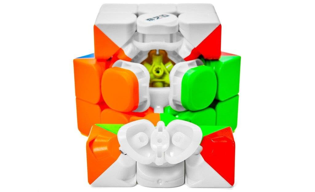 QY M Pro V2 [Pouch IncludedAuthentic] Magnetic 3x3 Cube, Stickerless, Competitive 3D Puzzle (Flagship)