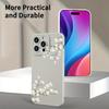 Creative flower pattern phone case suitable for iPhone 17 16 15 14 13 12 11 Pro/Max/Plus anti drop and shockproof back cover