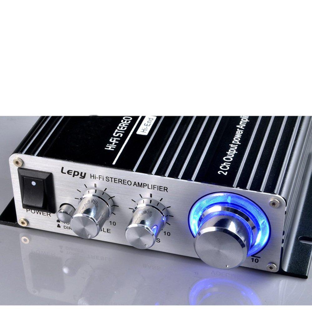 PolarLander Digital Hifi Stereo Power Speaker Amplifier Music Receiver Audio Music Speaker for Mobile Phone Computer LP-V3 3.5mm