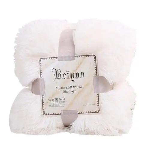 80x120cm Soft Fluffy Shaggy Warm Bed Sofa Bedspread Bedding Sheet Throw Blanket Travel Patchwork Bedspread