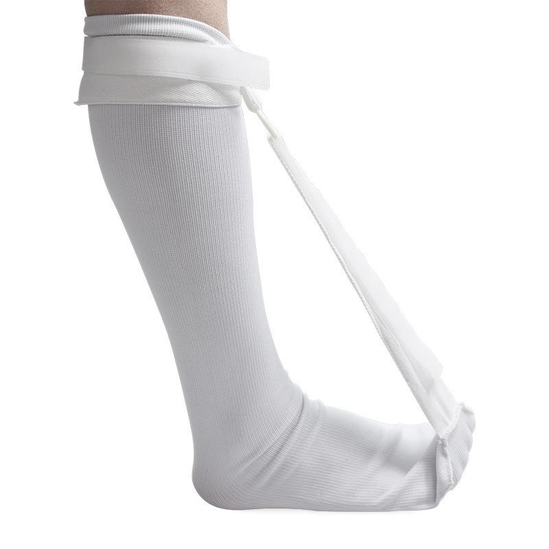 

Шкарпетка-ортез для корекції плоскостопості, підтримка при підошовній фасції, компресійна шкарпетка для склепіння стопи, регульовані ремінці, реабілітація при опущенні стопи L XL