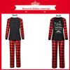 Christmas Man Daddy Print Blouse Tops And Pants Xmas Christmas Pajamas For Family