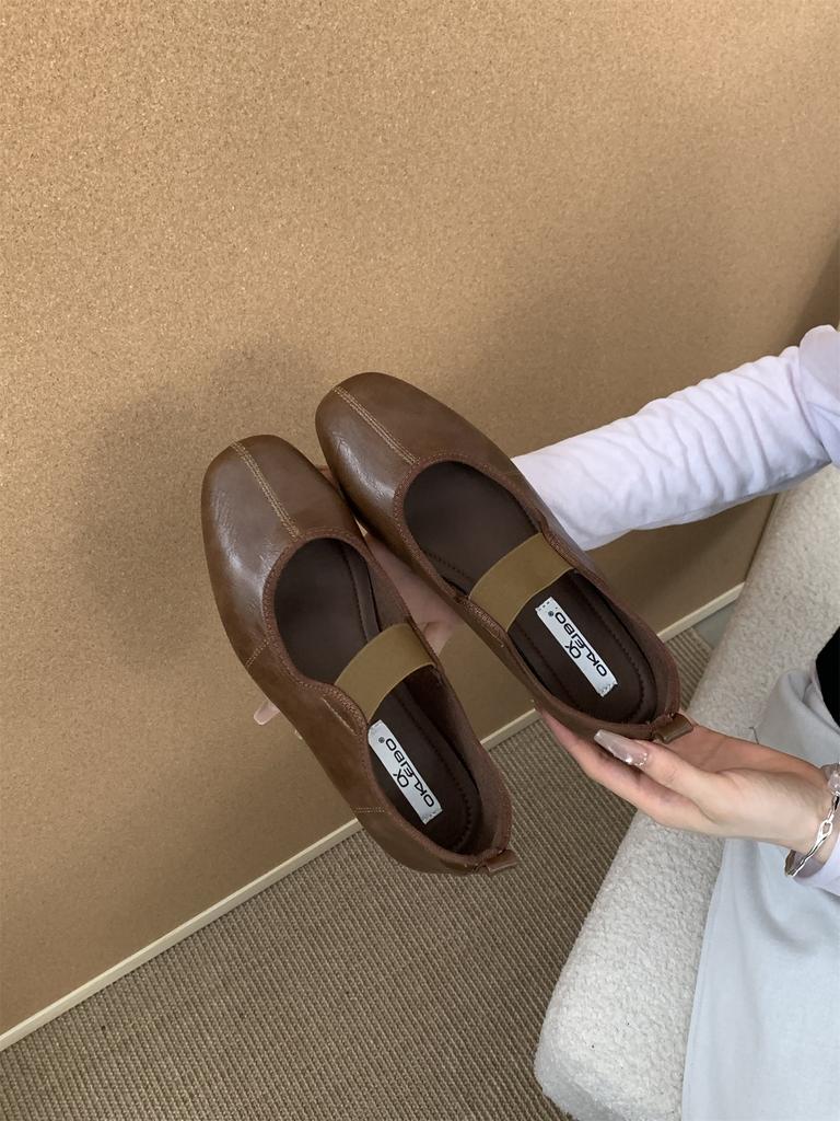 IPPEUM Mary Janes Women Ballet Flats Shoes Round Toe 2025 New  Ballerina Shoes