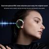 F2 Wireless Bluetooth Earbuds with Clip-on Ear Hooks for Business, Commuting, or Running - Compatible with Huawei, Apple, and Android Devices.