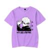 Anime Print T Shirt Short Sleeve O Neck Loose Women Summer Cool Tshirt Men Tee Shirt Tops