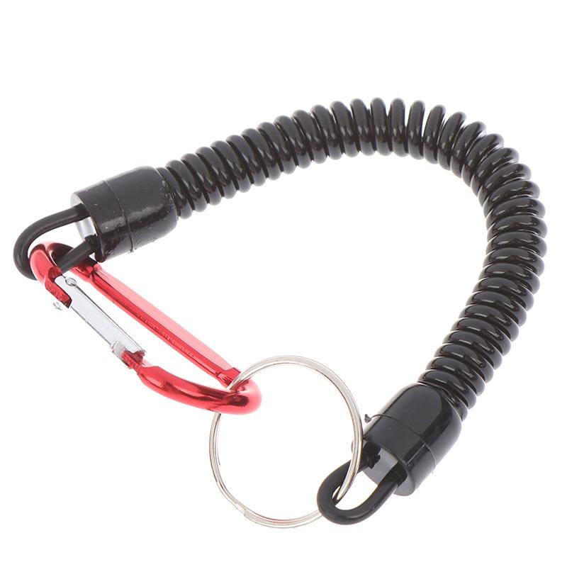 1 Pieza Cordones de Pesca Portátiles Cuerda Navegación Camping Mosquetón Agarre de Bloqueo Seguro