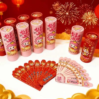 New Year 2026 Creative Red Envelope Red Pockets Draw Lots Chinese New Year Red Envelope Agenda 2026 Party Gifts
