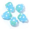 5pcs/lot Colored Strawberry Shaped Lampwork Beads Loose Spacer Glass Beads For DIY Charms Bracelet Earrings Jewelry Accessories