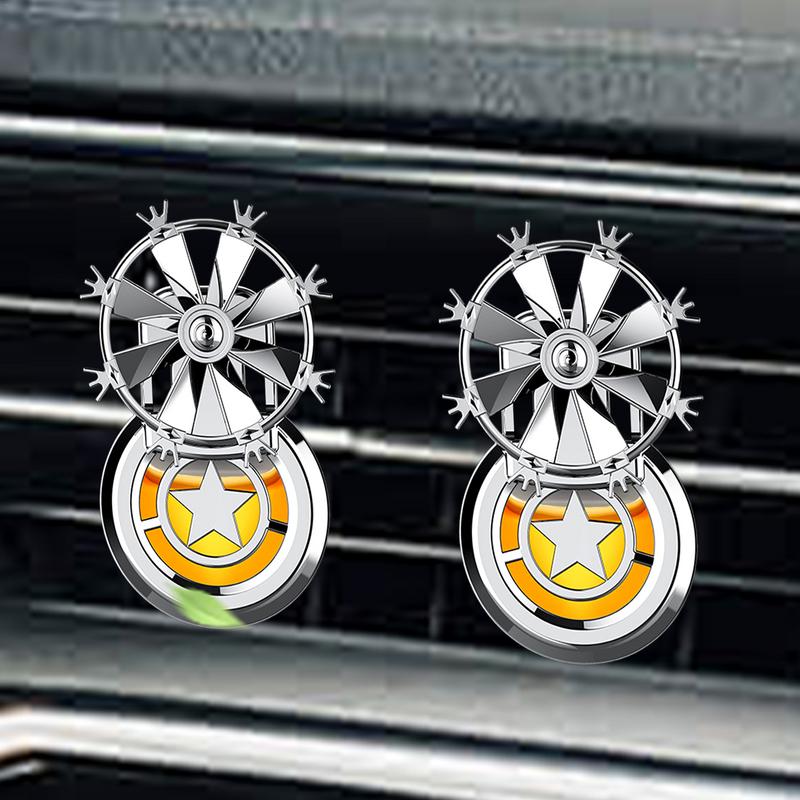 Car Diffuser Rotating Perfume Rotating Auto Air Outlet Oil Diffuser Car Interior Decor Car Odor Eliminator Air Freshener For RV