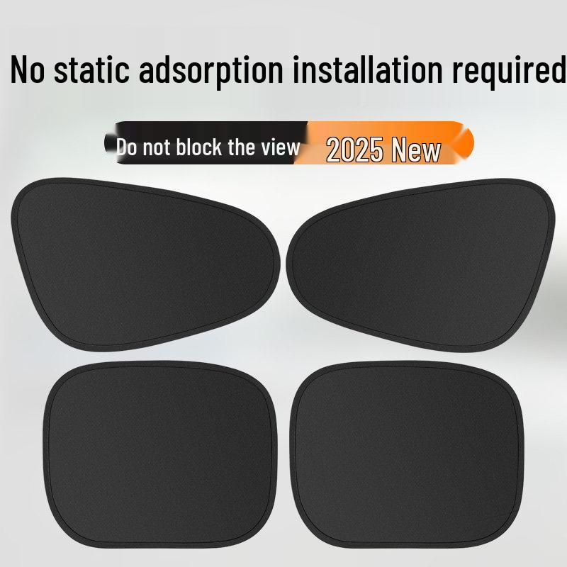 Car Side Window Sunshade: Baby Protection, Heat Insulation, Privacy Curtain