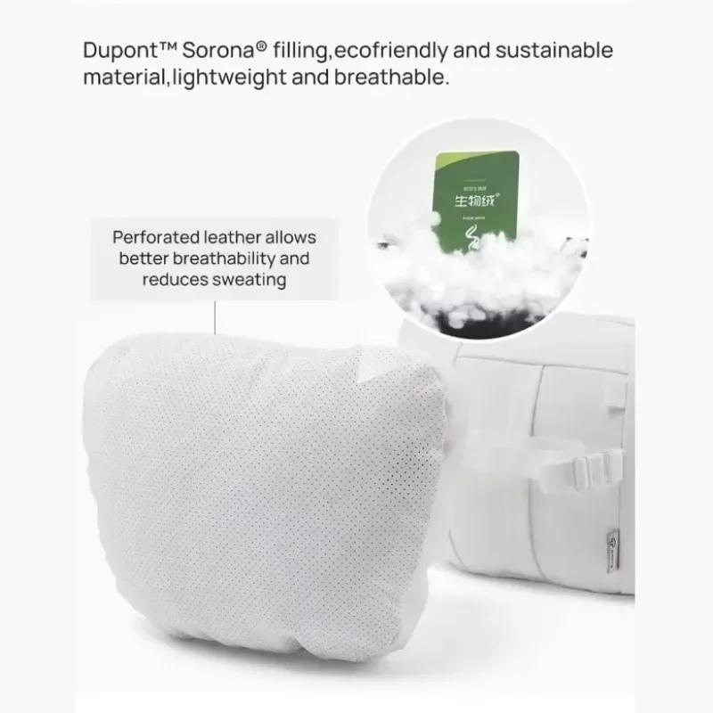 Suede Comfortable Headrest Neck Pillow For Tesla Highland Model 3/Y Model S Model X Accessories Car Neck Pillow for Traveling