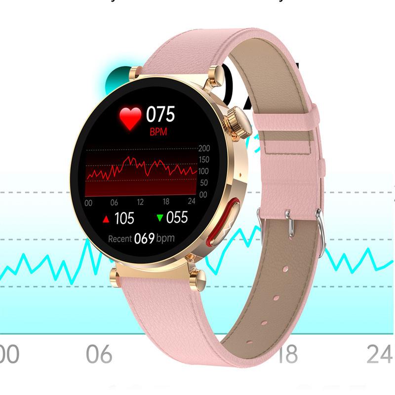 2024 Smart Watch Touch Round Screen Smart Watches Waterproof Smartwatch Fitness Tracker ECG Heart Rate Blood Oxygen Smart Watch For Android