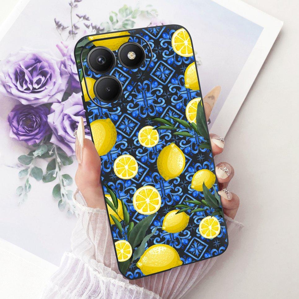Casing For Tecno Pova 7 4G 5G LJ6 LJ7 Phone Case Pova 7 Pro Pova7 Ultra Cases Cute Cartoon Animals Dragon Lion Soft Black Cover
