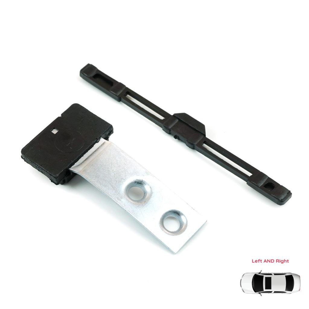 BSR2+BSR3 Sunroof Shade Curtain Left and Right Side Slider Sliding Clips for BMW 3 Series E46 1997-2003 Pre-Facelift 54138246027 54138246025