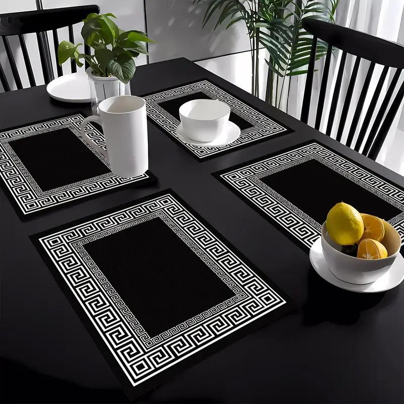 Diatom Mud Table Mat: Non-slip, Wear-resistant, Absorbent, Quick-drying, Stain-resistant, Easy Clean, Heat-insulating Placemat