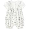 Balabala Baby Girl Short Sleeve Summer Romper Bodysuit