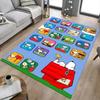 1pc Snoopys Peanuts World Carpet for Playroom Bedroom Living Room Sofa Home Decor,kids Game Area Rug Non-slip Floor Mat Y73015
