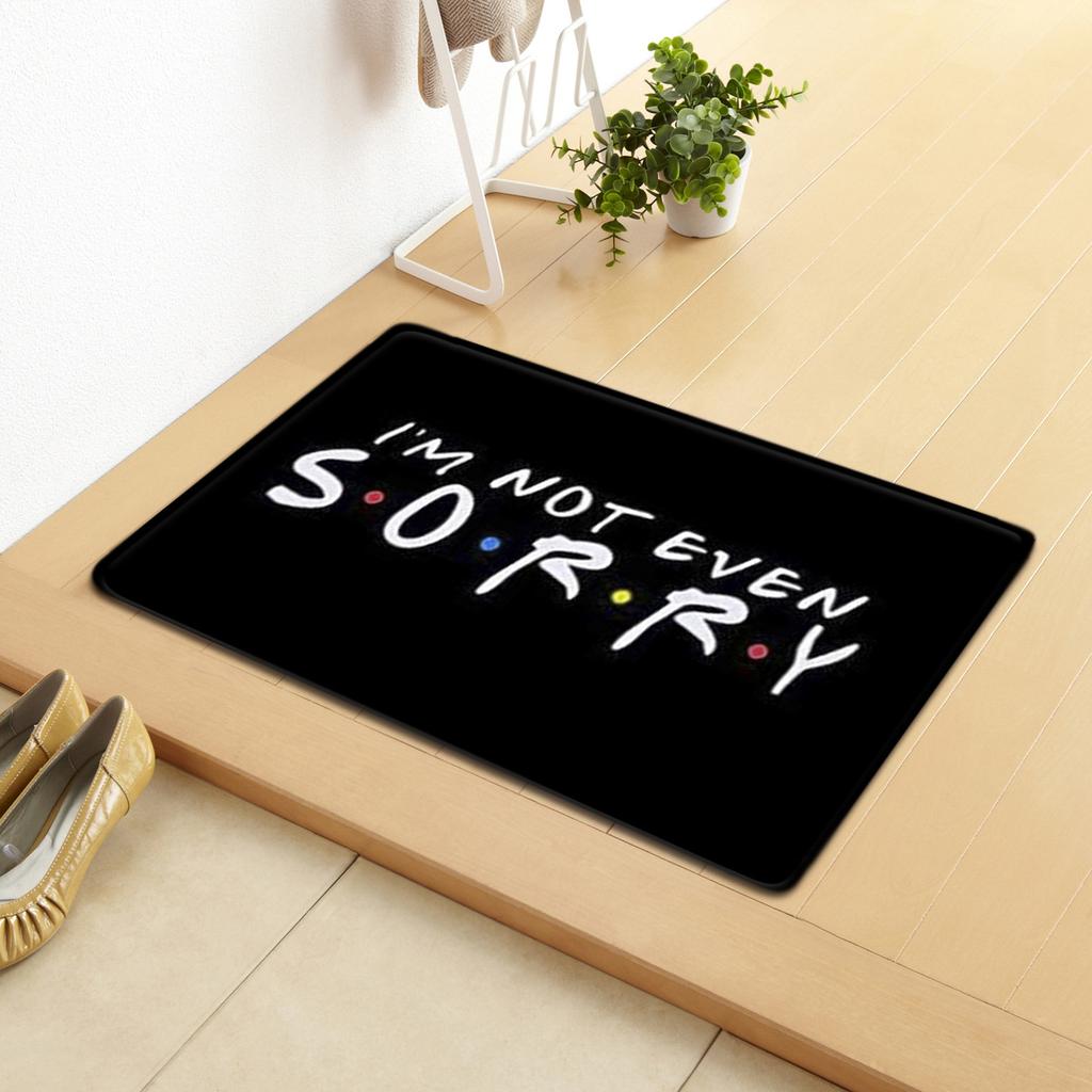 Creative Home Door Mat Water Absorbent Non-Slip Mat Living Room Kitchen Floor Mat Bedroom Carpet