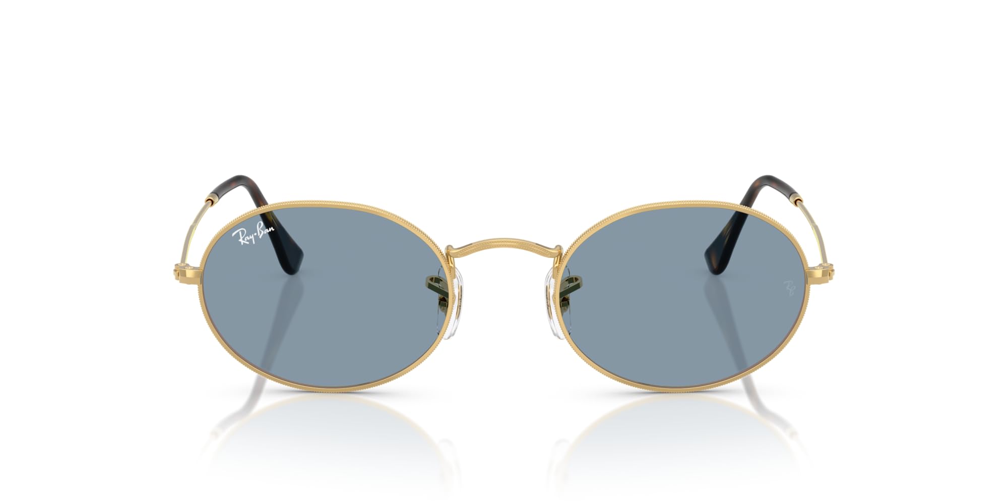 Sunglasses 0RB3547 OVAL ARISTA BLUE Polarized [Ray-Ban] 001/5651