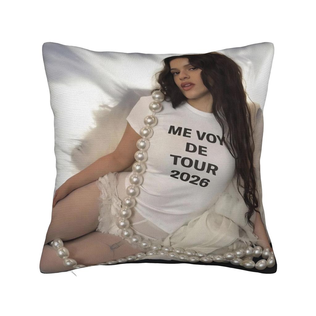 Decorative Pillowcase Rosalia LUX Tour 2026 Accessories Seater Throw Pillow Case Cover Square Multi-Size