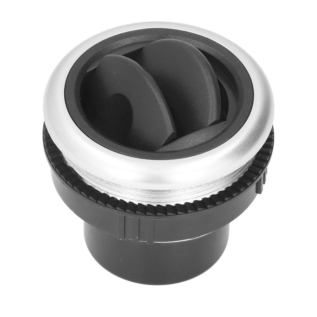 Dashboard Air Conditioner Outlet Vent Deflector Trim Universal Rotatable Round for Cars RVs Buses
