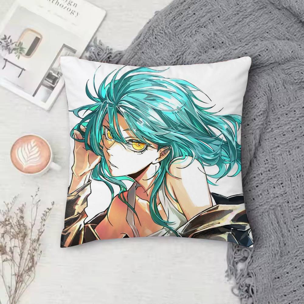 Anime Sakamoto Days Pillow Case Pattern Printed Pillowcase For Living Room Sofa Cushion Cover