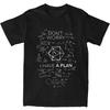 I Have A Plan DnD Science Of D20 Apparel Shirt Men Women Dragons Funny  New Arrival Clothes