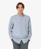 LACOSTE Men'S Linen Blend Striped Shirt Ch838E-56G 166