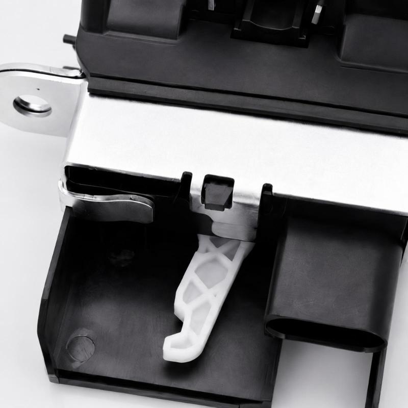 Liftgate Repair Service Part with Rear Access Actuator Body, Metal Bracket Support, and Wiring Socket Mounting Structure Layout Use, Replaces