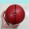 Soft Pvc Infant Baby Grabbing Small Basketball Inflatable Elastic Toy Ball 12cm For Children