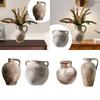 Ceramic Flower Vase Flower Arrangement Vintage Artwork Romantic Gift Plant Container for Farmhouse Dining Cabinet