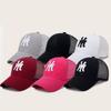 Summer Gauze Baseball Cap with Letter Embroidery Fashion Cap Outdoor Peaked Cap Men and Women Fashion Street Style Sun Hat