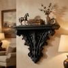 Unique Wall Mounted Shelves 3D Printing Wall Storage Rack Creative Gothic Wall Decor  Bedroom