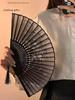 Chinese-Style Folding Fan, Traditional Style, Compact and Portable, New Chinese Style, Suitable for Students, Anime-Inspired, Portable for Use with a