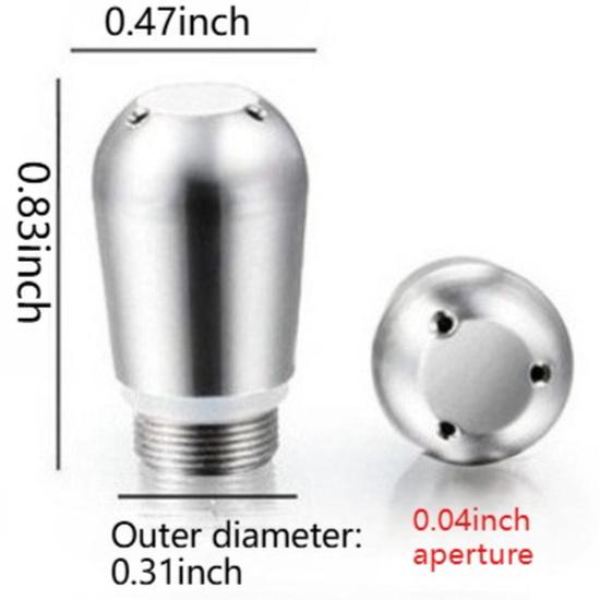 1Pc Coffee Maker Steam Nozzle for Barsetto Gen 1/2/2S Maxim MKA74 Donlim 5700P 3/4 Hole Milk Foam Spout Steam Wand Tip 3