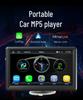 7" Portable Car Bluetooth MP5 Player with Android Auto, Rear View, Apple CarPlay, and Reversing Screen