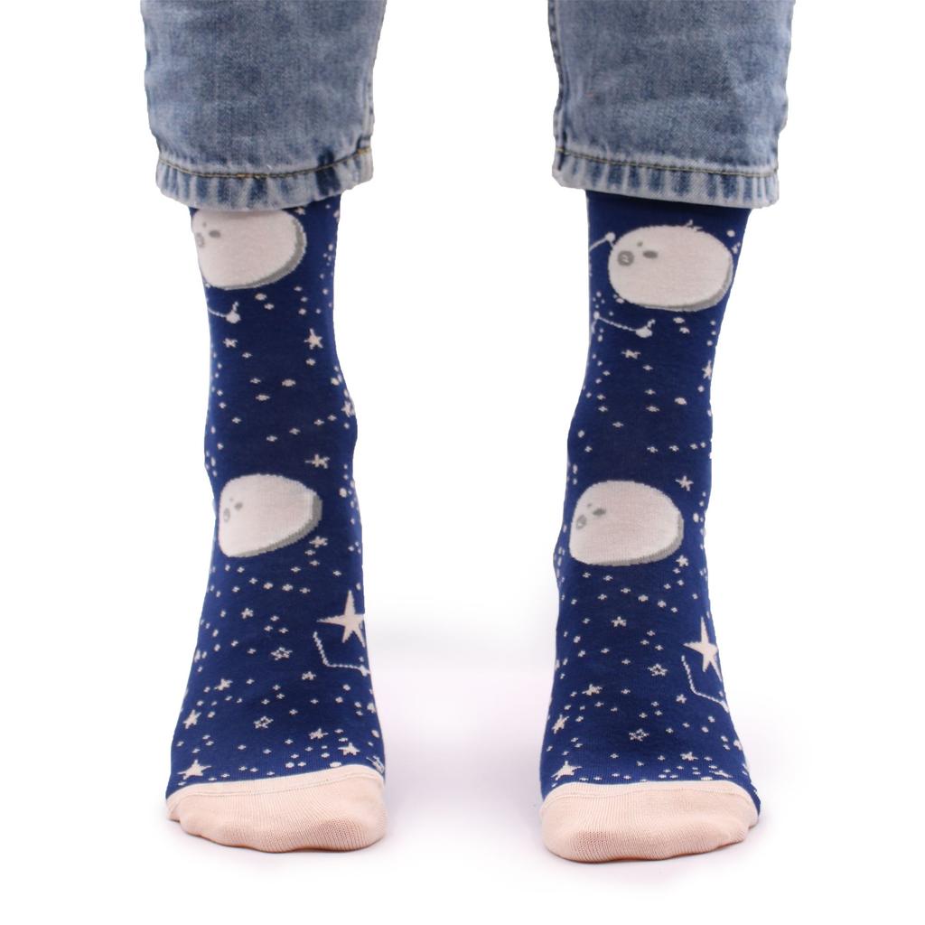 Bamboo Socks Small/Medium – Moon Walk