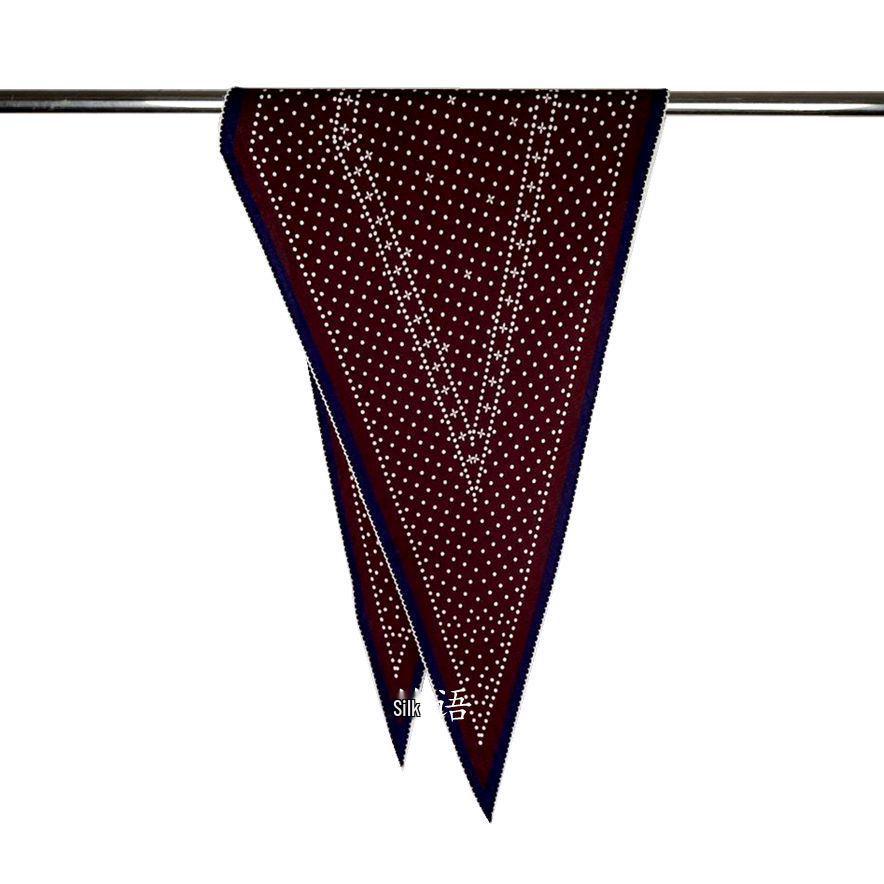 

Camellia Silk Wool Petal Edge Scarf - Versatile and Warm Mulberry Silk Wool Ladies Scarf