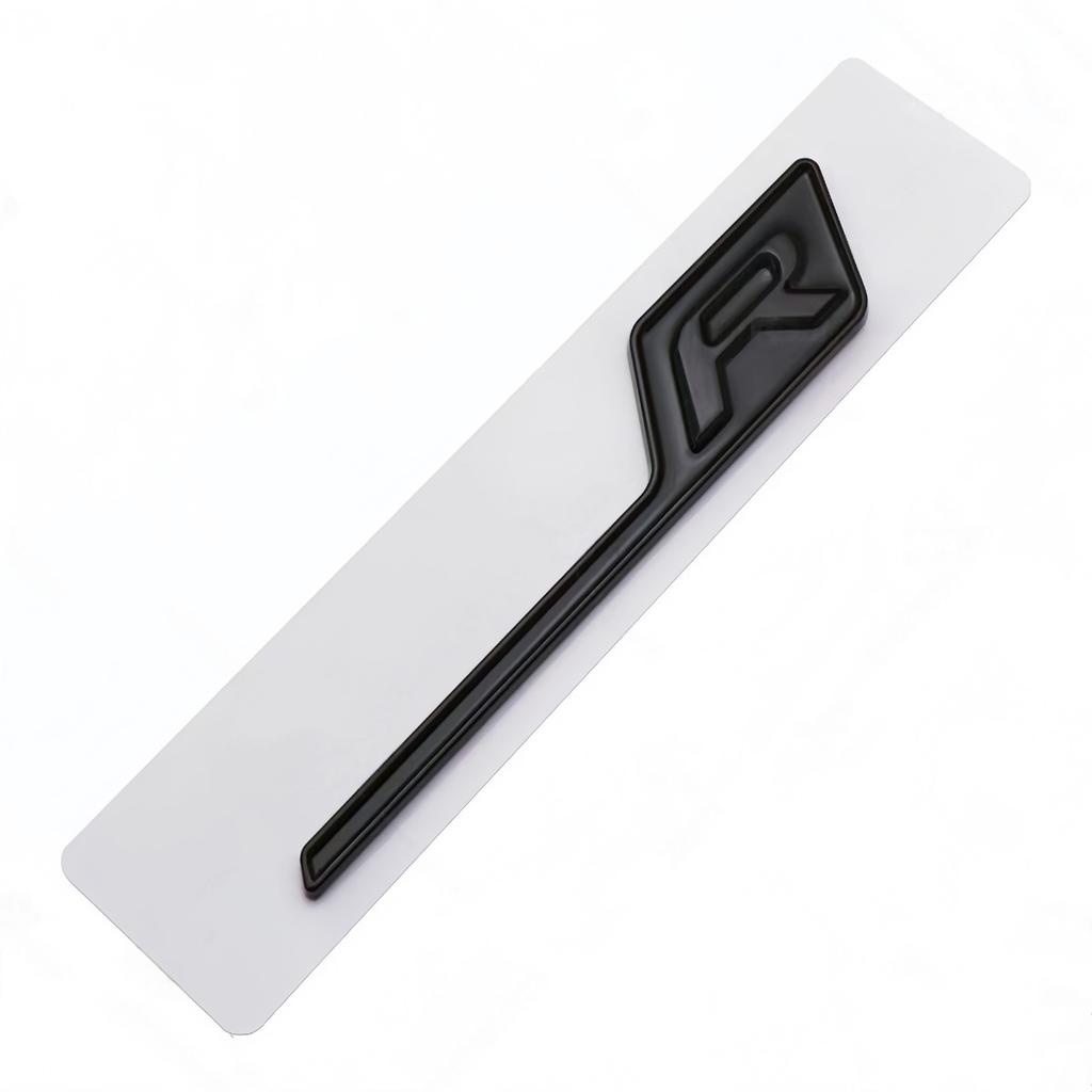 1PC ABS GT C S R Logo Badge Sticker Car Rear Trunk Emblem Decal High-Quality Automotive Styling Accessories