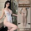 Sexy lingerie sexy straps suspender set lace slit bed temptation hot open file