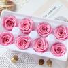 Rose DIY Long Lasting Birthday Gift Fresh Bouquet Preserved Fresh Rose Head B Grade Rose Flower