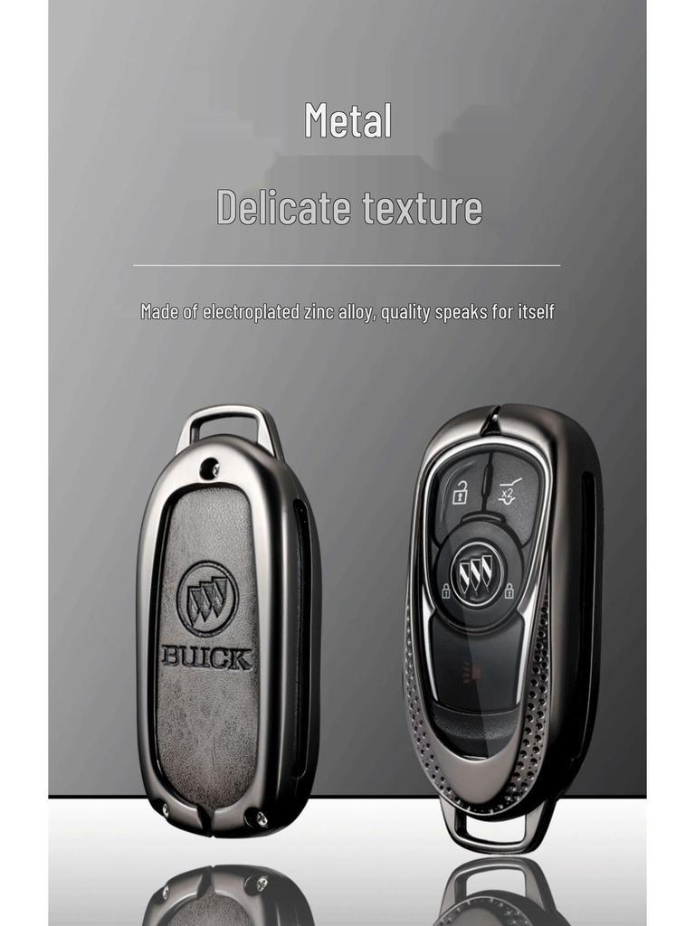 Key Case for 2022 Buick GL8, Regal, LaCrosse, Encore, Verano, GL6 - Shell Buckle Bag