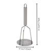 1Pc Stainless Steel Potato Masher Press Food Mashing Tool for Mashed Potatoes Vegetables Household Kitchen Cooking Gadget 4