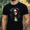 T-Shirt Herren Vampir mit Sonnenbrille Motiv Baumwolle Größe XS bis 5XL