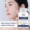 Premium Collagen Pills for Women - 120 Capsules, 2100 mg Grass Fed Collagen Supplements (Type I, II, III, V, X) + Vitamin C, Anti-Aging, Skin, Hair