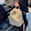 Backpack women's new fashionable lightweight large capacity school bag versatile nylon cloth travel backpack commuter women's bag