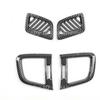 For Honda CRV CR-V 2017- Dashboard Air Vent Cover Trim Carbon fiber look 4pc